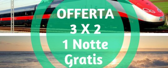 Offerta 3 x 2 Riccione in Treno Hotel Concord